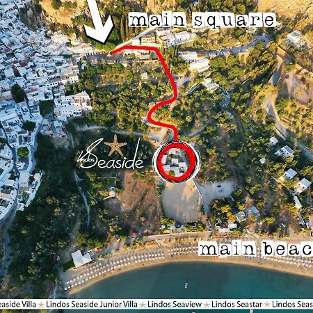 Lindos Seaside Junior Apartment ภายนอก รูปภาพ