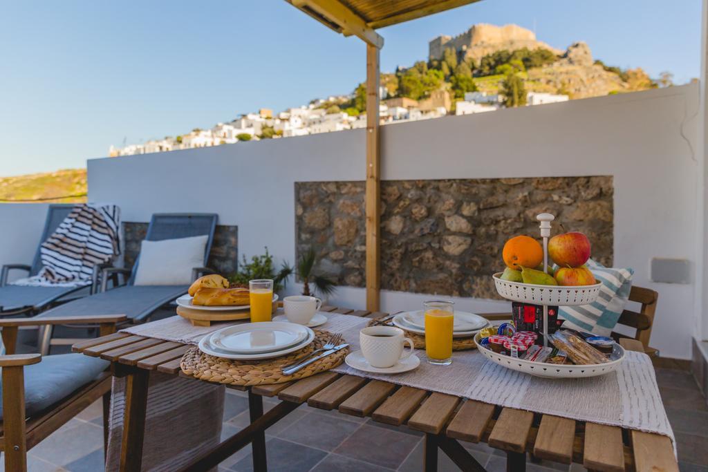 Lindos Seaside Junior Apartment ภายนอก รูปภาพ